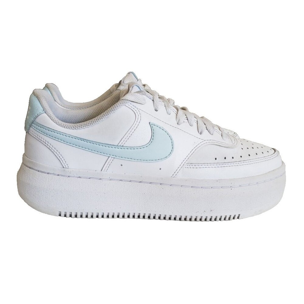 Nike Shoes Women's Size 9.5 White Platform Sneakers DZ5394-101 Casual Logo